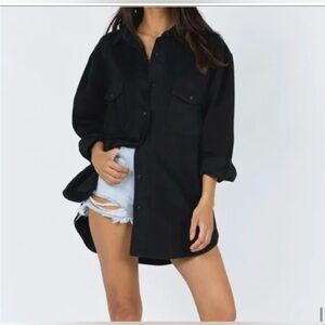 Princess Polly Neve Oversized Shacket